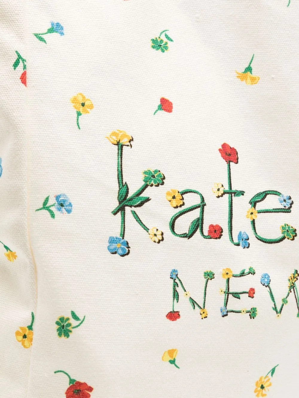 Kate Spade Logo Print Floral Tote Bag Farfetch