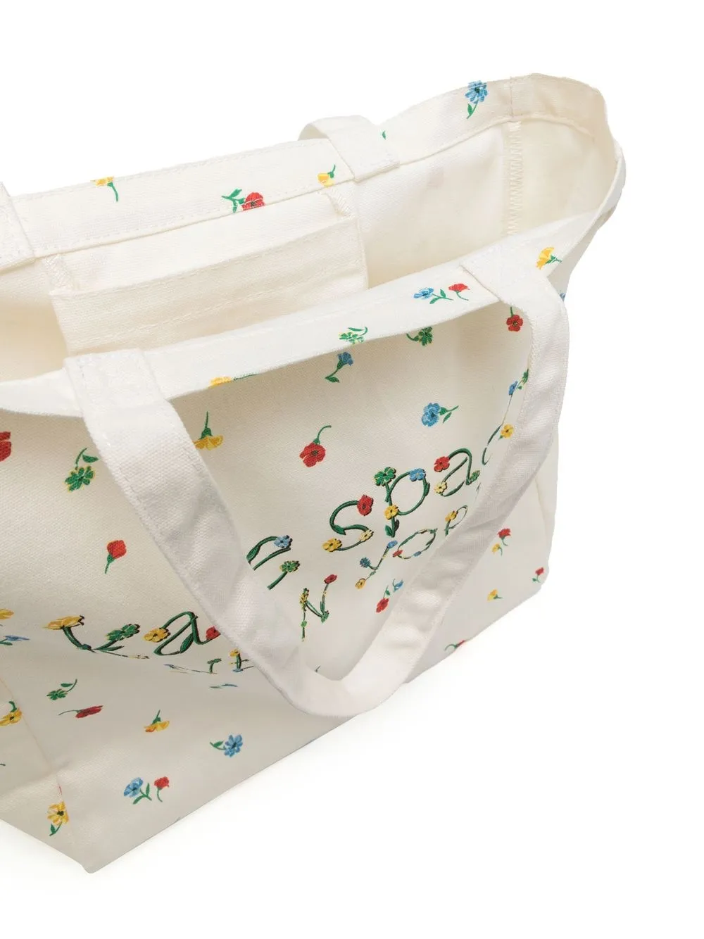 Kate Spade Logo Print Floral Tote Bag Farfetch