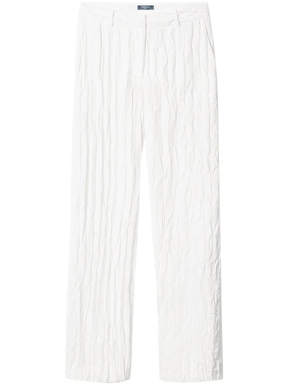 

Nina Ricci textured finish shirt - White