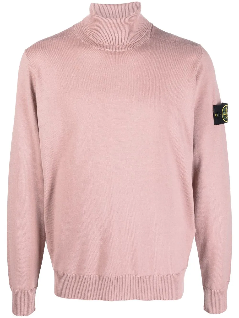 Pink stone island on sale sweater