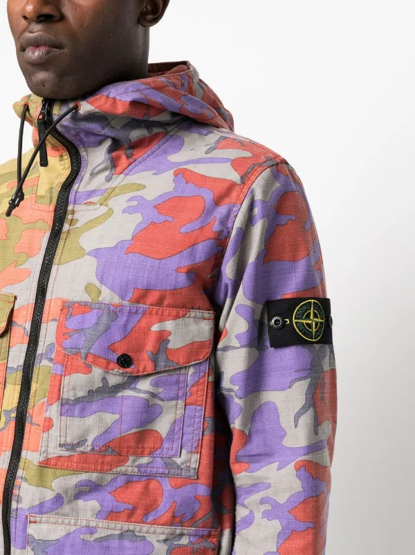 Stone island 2024 camo coat