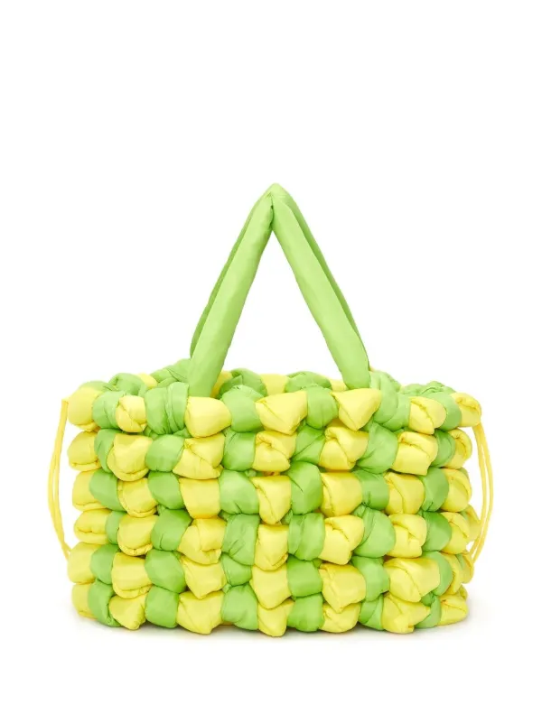【JW ANDERSON】ラージ ポップコーン トートバッグ/追跡可能 JW ANDERSON】ラージ ポップコーン トートバッグ/追跡可能 (J W