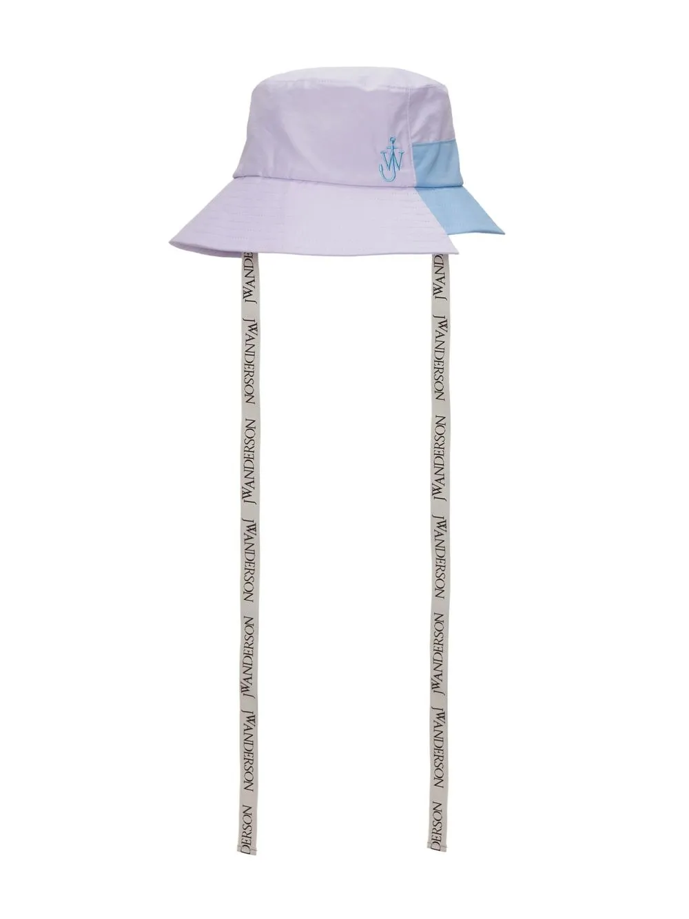 JW Anderson Vissershoed met colourblocking - Paars
