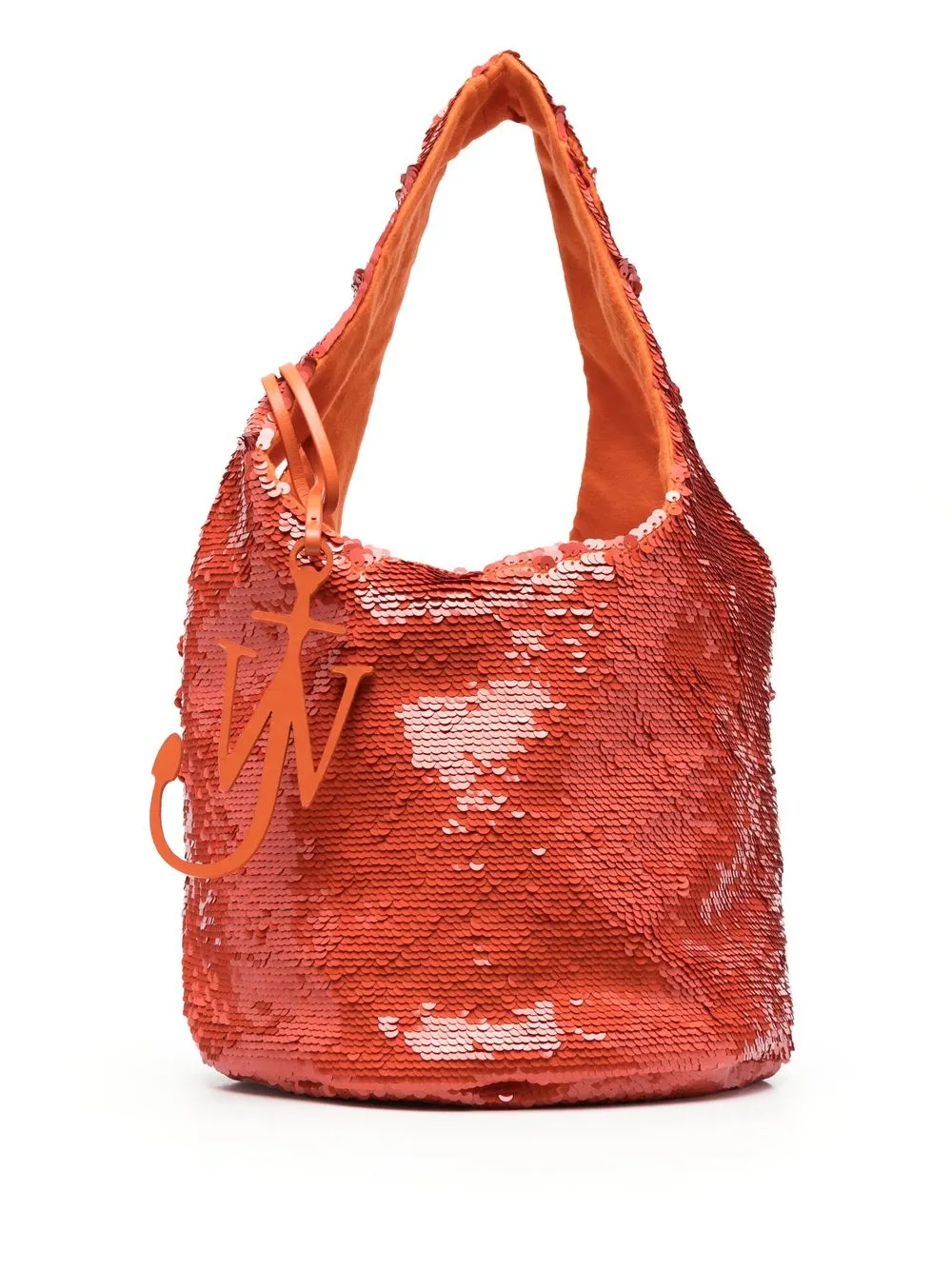 

JW Anderson mini sequin-embellished bag - Orange