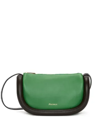 JW Anderson バンパー 12 レザークロスボディバッグ | グリーン