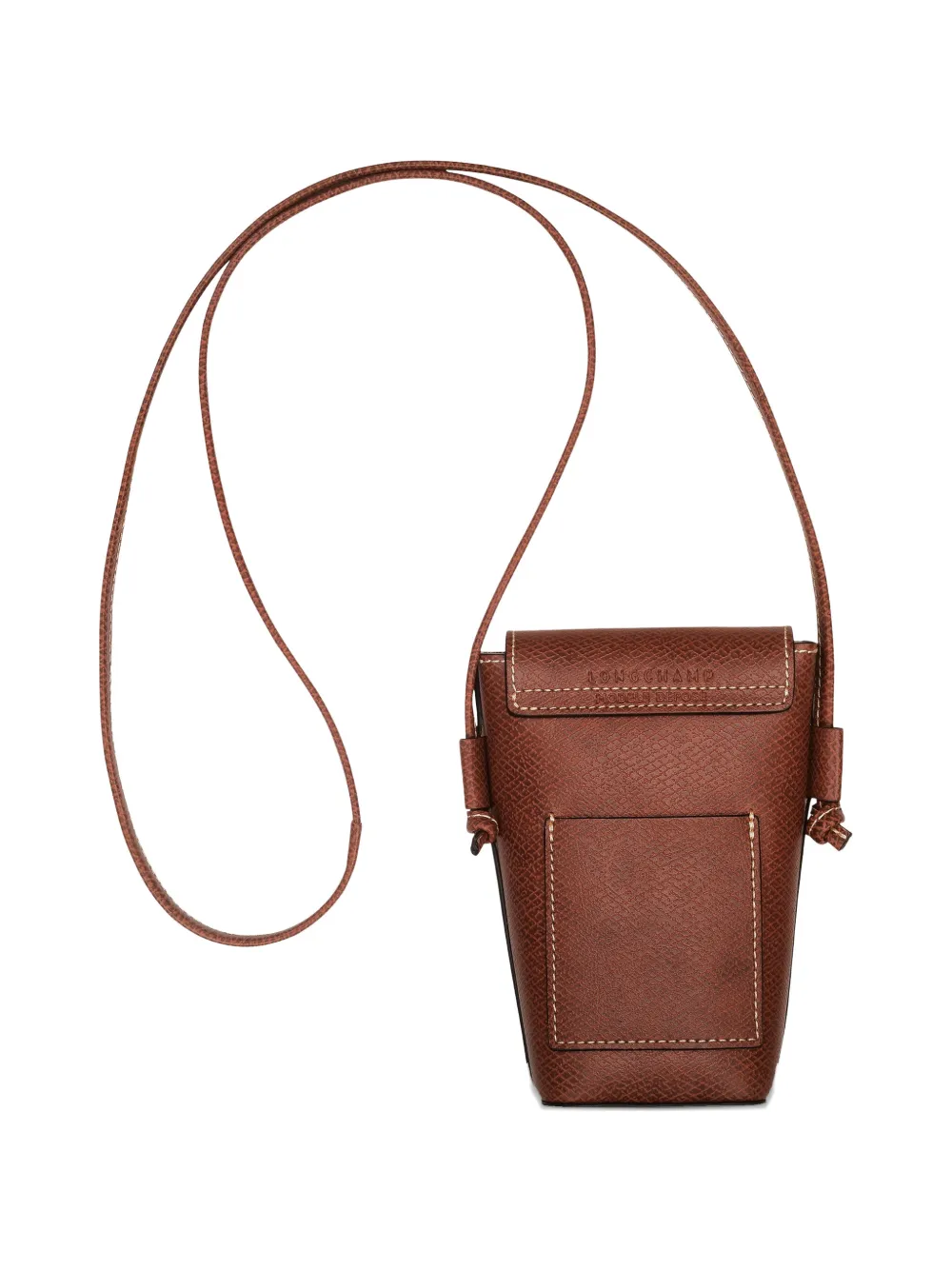  Longchamp épure Handyhülle   Braun 