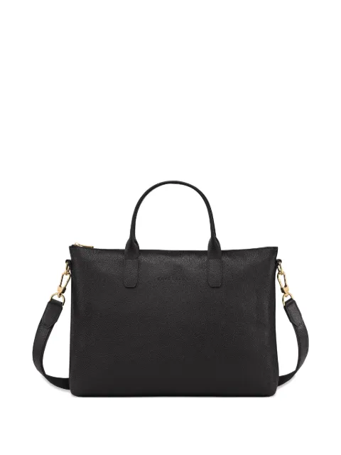 Longchamp Le Foulonna leather briefcase
