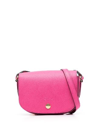 Longchamp logo-embossed Leather Crossbody Bag - Farfetch