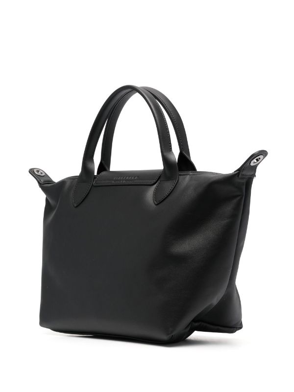 Le pliage cuir hotsell leather tote longchamp