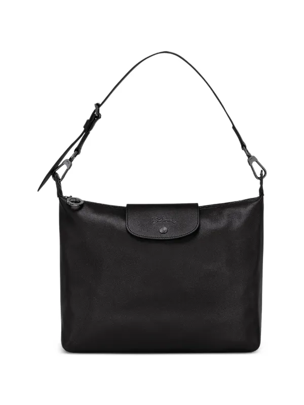 Longchamp ル プリアージュ ショルダーバッグ M | ブラック | FARFETCH JP