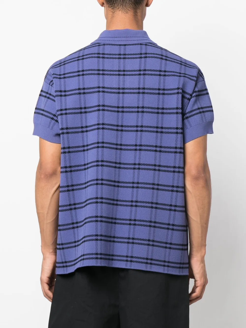 Namacheko Checked Knitted Polo Shirt - Farfetch