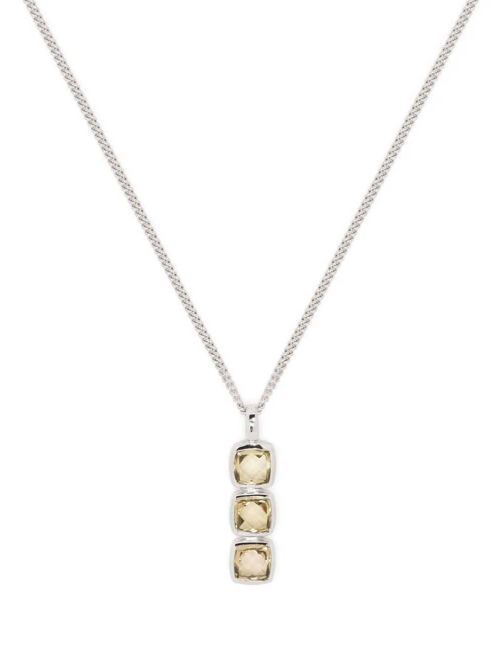 

Tom Wood quartz-pendant necklace - Silver