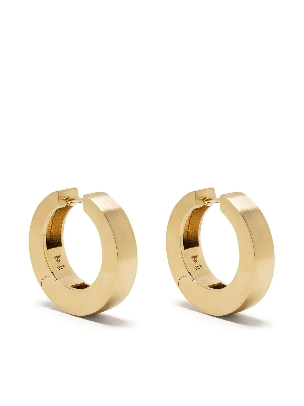 Tom Wood Arch Gold-plated Hoops