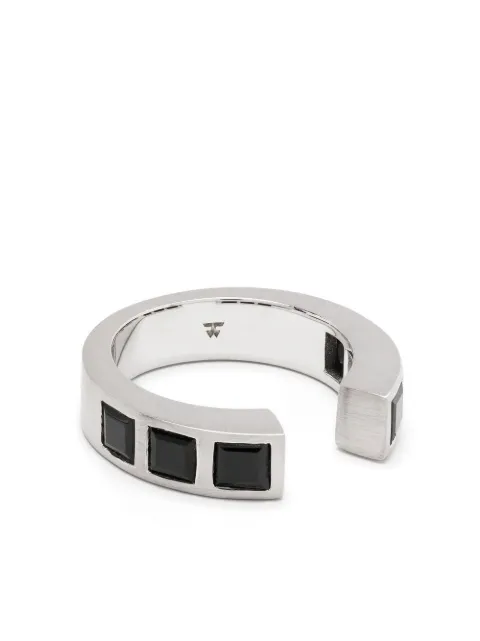 Tom Wood anillo Vault Gate Square