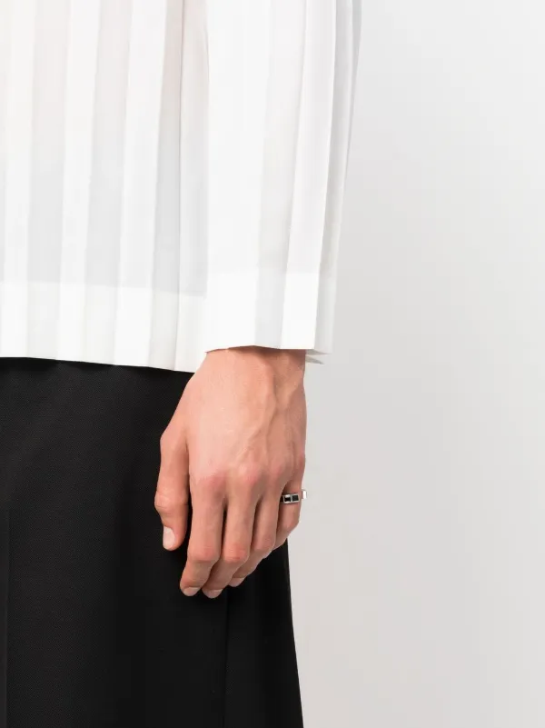 Tom Wood Vault Gate Square リング | シルバートーン | FARFETCH JP