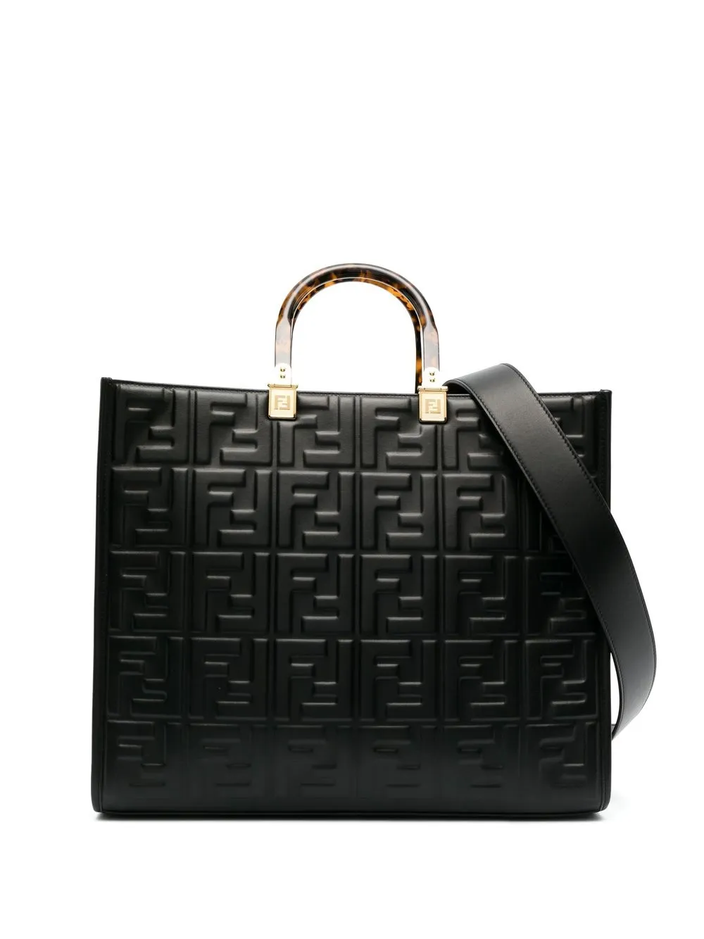 Fendi embossedlogo Tote Bag Farfetch