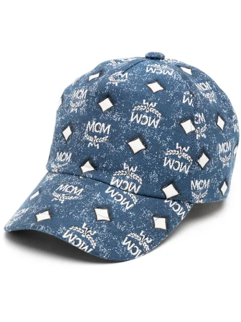 MCM - monogram baseball cap