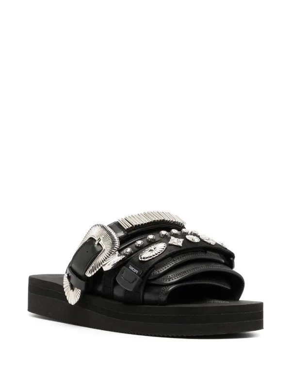 Suicoke MOTO By TOGA Embellished Sandals - Farfetch