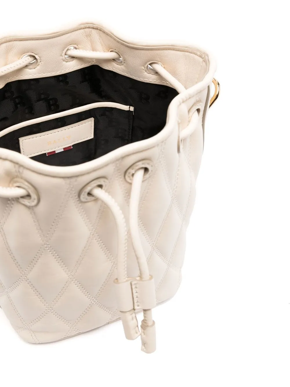 bally quilted bag
