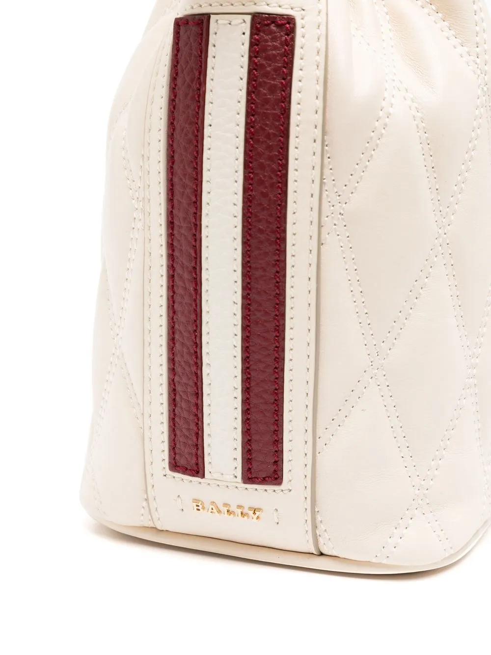 bally quilted bag