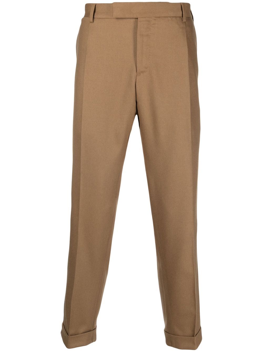 cropped tailored trousers