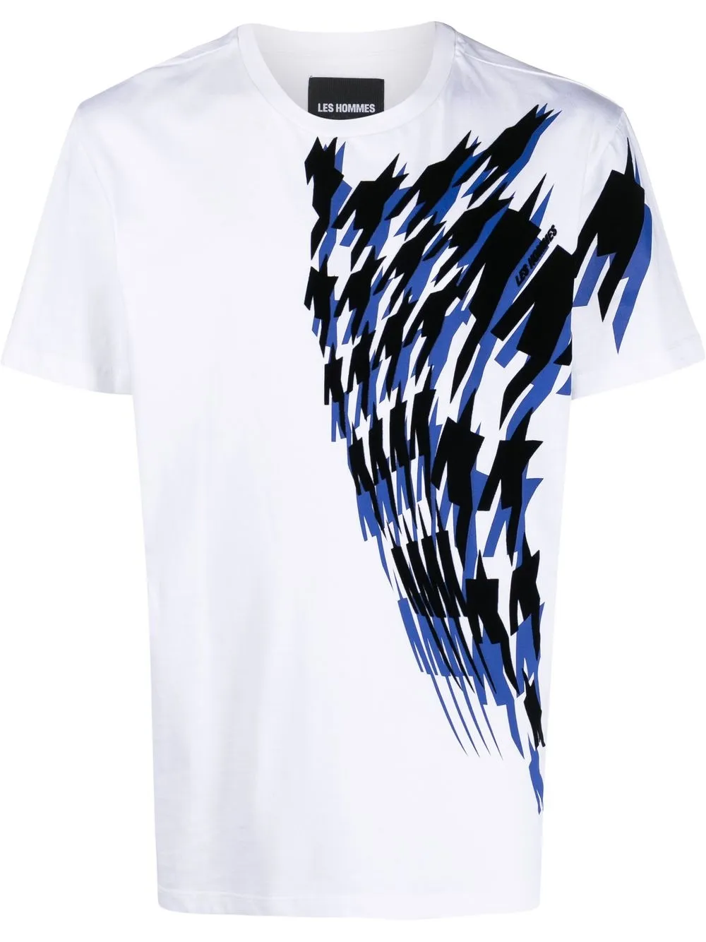 

LES HOMMES graphic print T-shirt - White