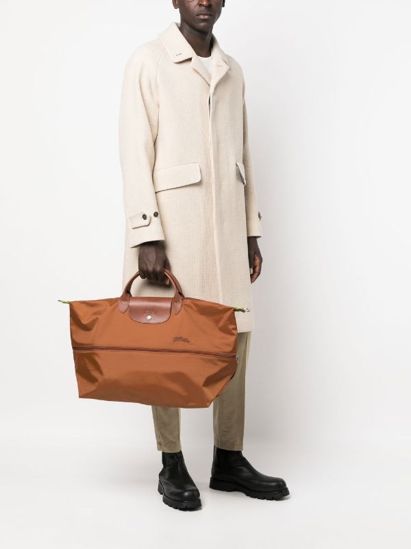 Longchamp Le Pliage 21-Inch Expandable Travel Bag in Gunmetal