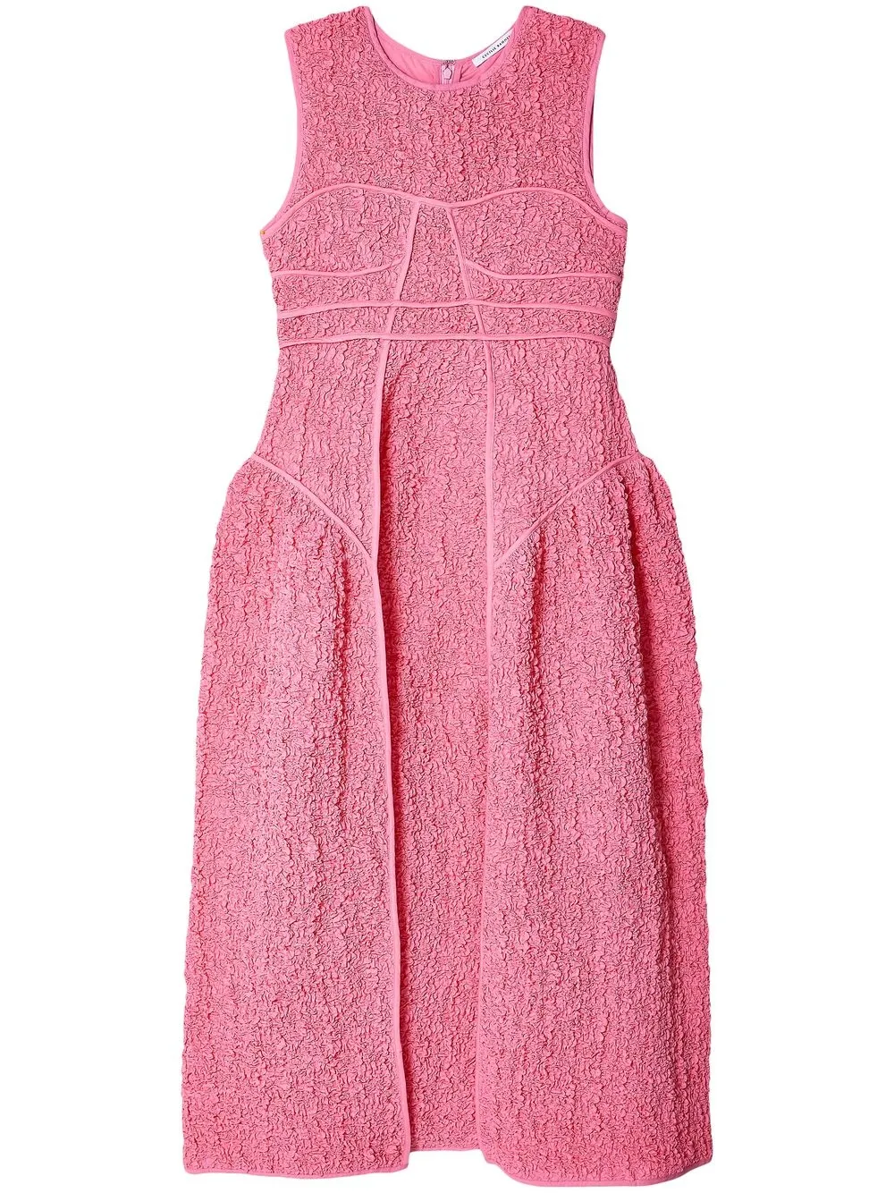 

Cecilie Bahnsen Lia long structured gown - Pink