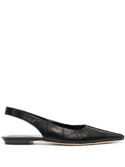 BY FAR Cyd pointed-toe slingback ballerinas