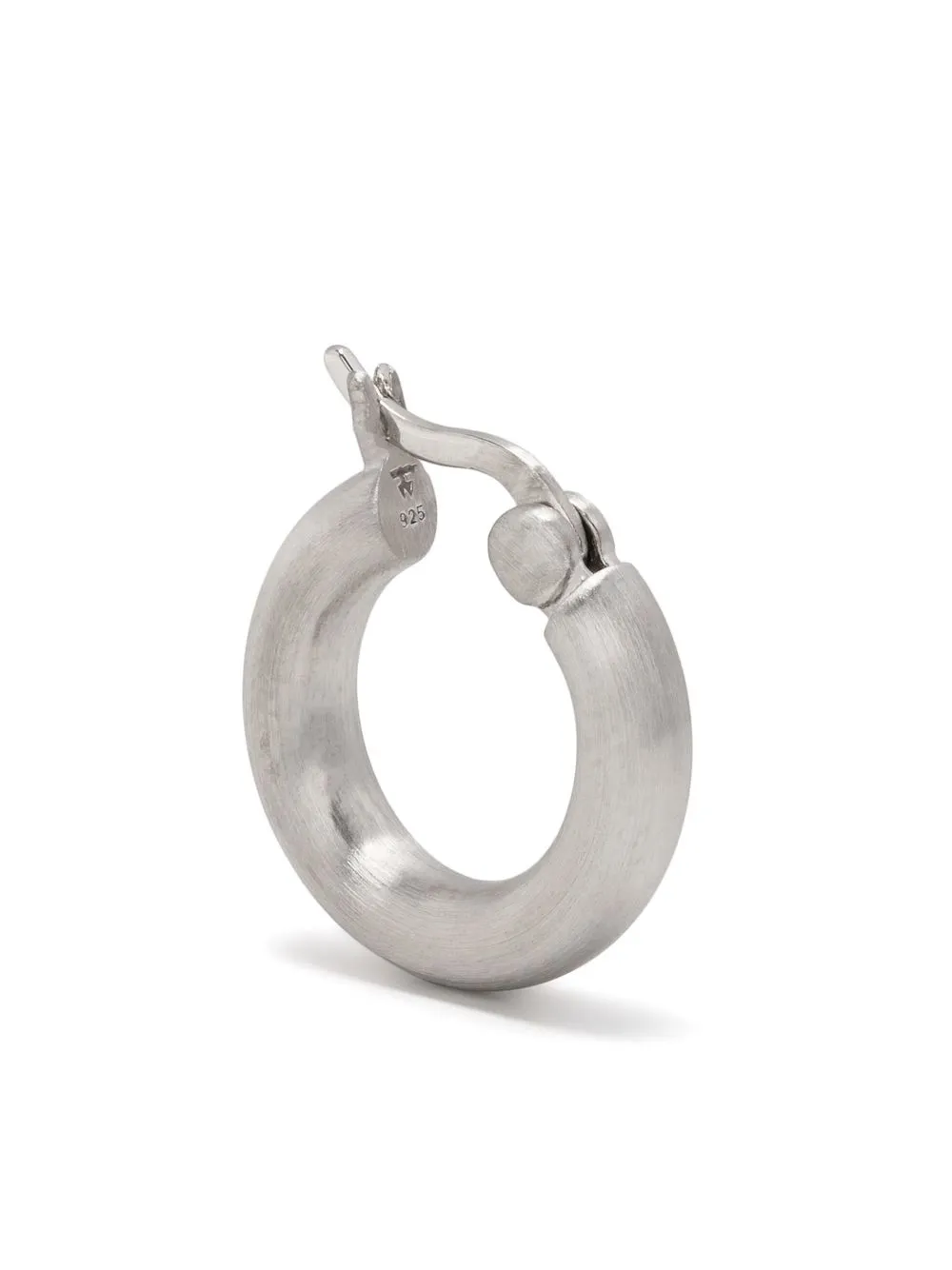 

Tom Wood small sterling silver hoop earrings