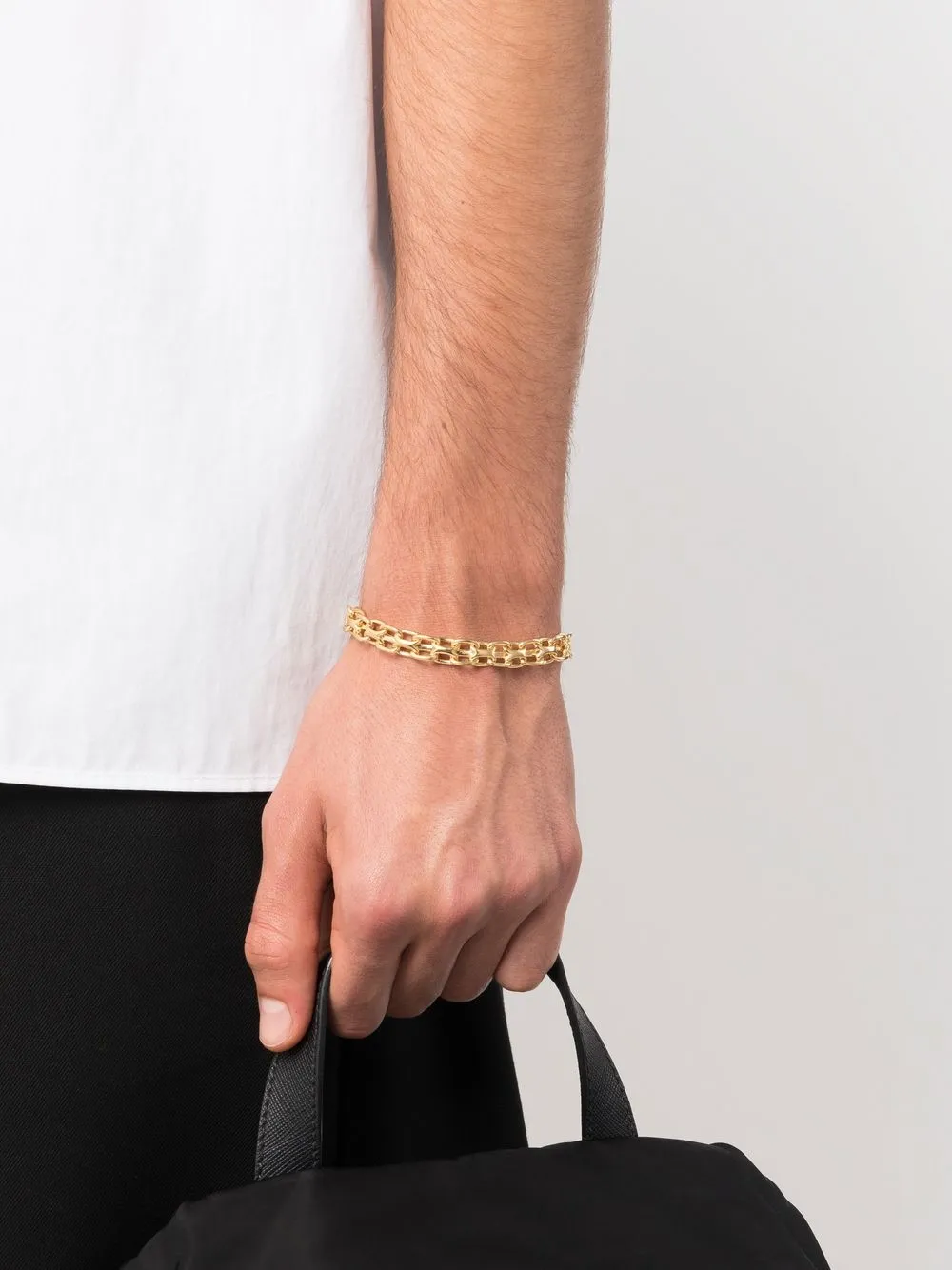 Tom Wood Schakelarmband - Goud