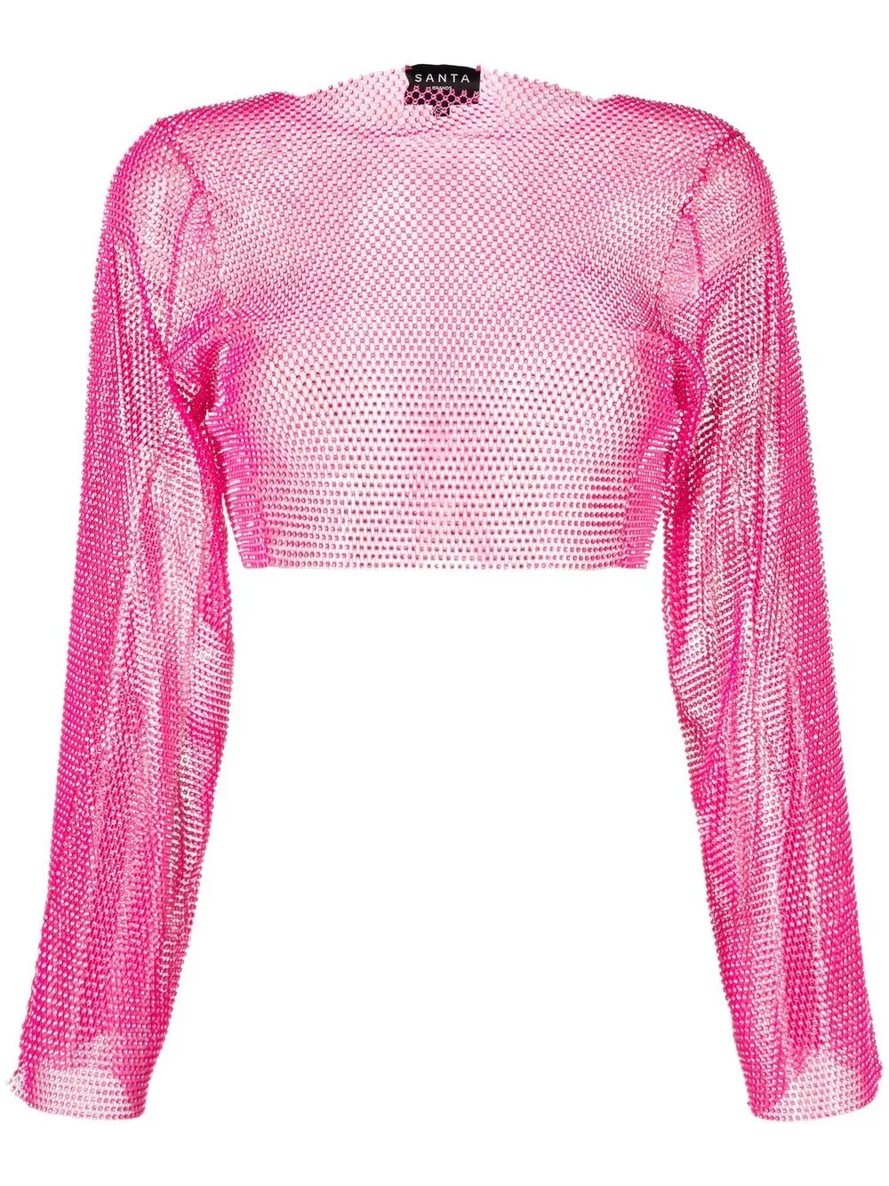 Santa Brands Crystal embellished Cropped Top Farfetch santa-brands-crystal-embellished-cropped-top-farfetch