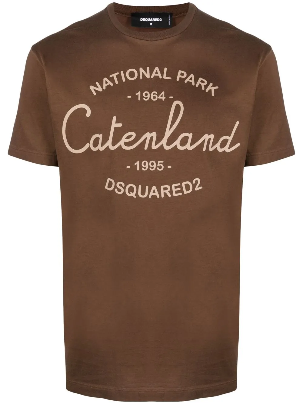 

Dsquared2 logo-print T-shirt - Brown