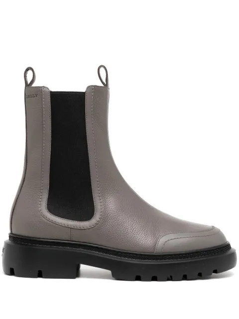 Bally Ginny leather Chelsea ankle boots