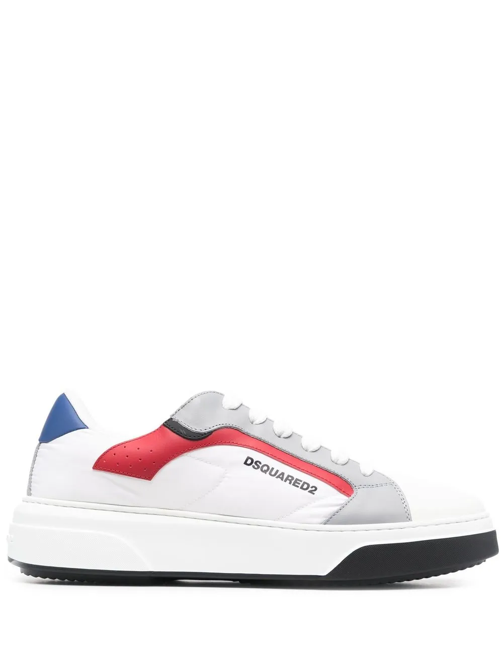 

Dsquared2 logo-print lace-up sneakers - White