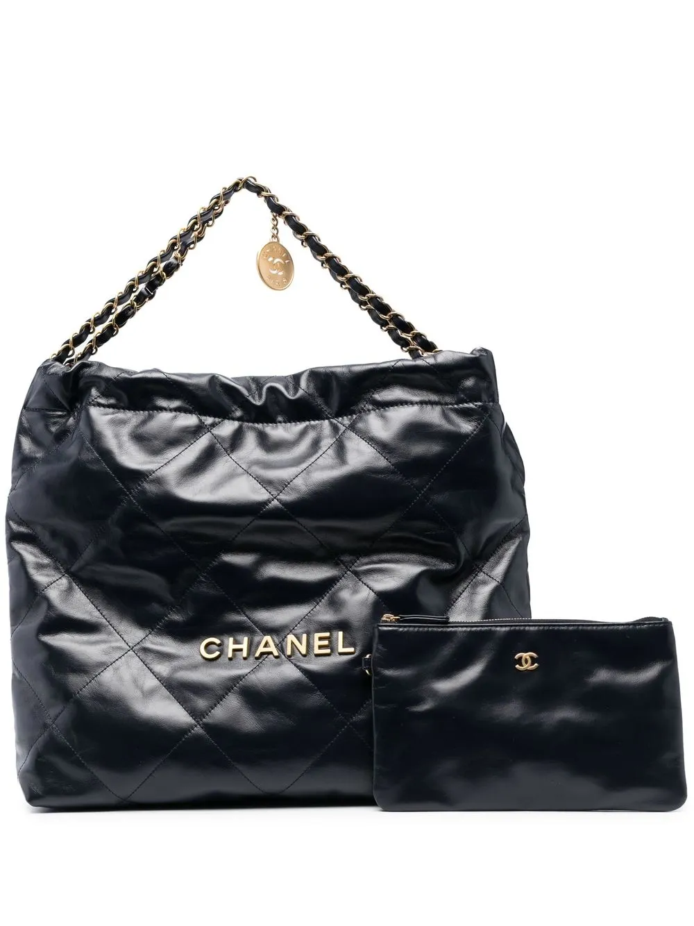 

Chanel Pre-Owned large 22 tote bag - Black