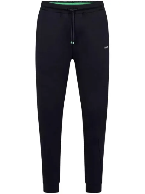 BOSS Calça esportiva com estampa de logo