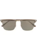 TOM FORD Eyewear tinted straight-arm sunglasses - Brown