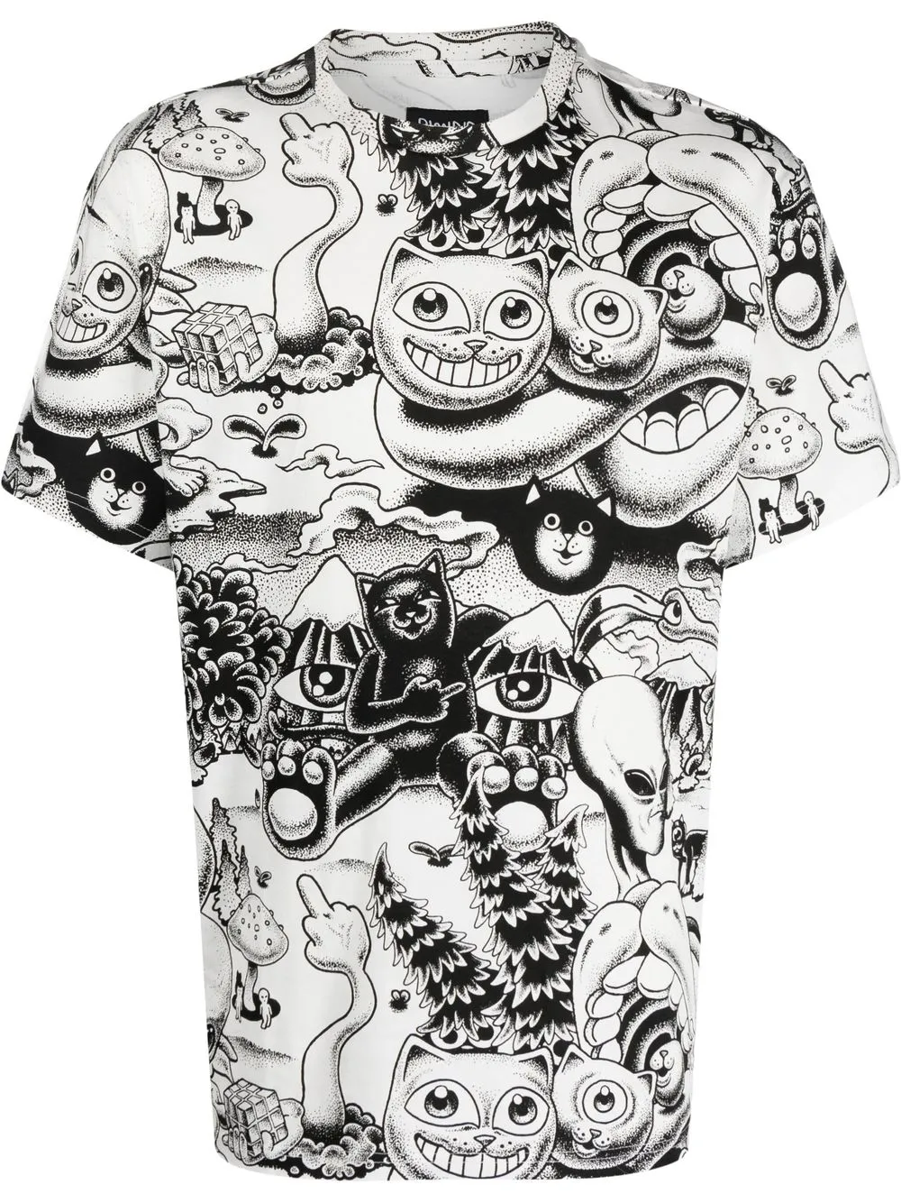 

Ripndip graphic-print T-shirt - Black