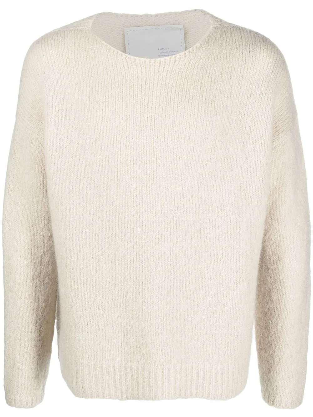 

Ramael crew-neck knitted jumper - Neutrals