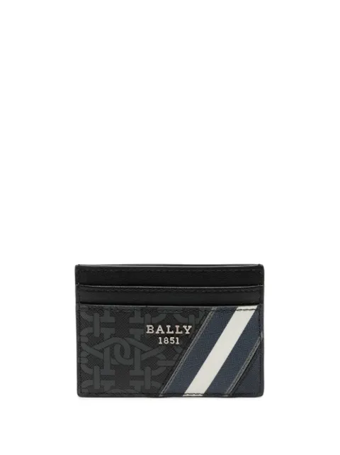 logo-plaque monogram cardholder