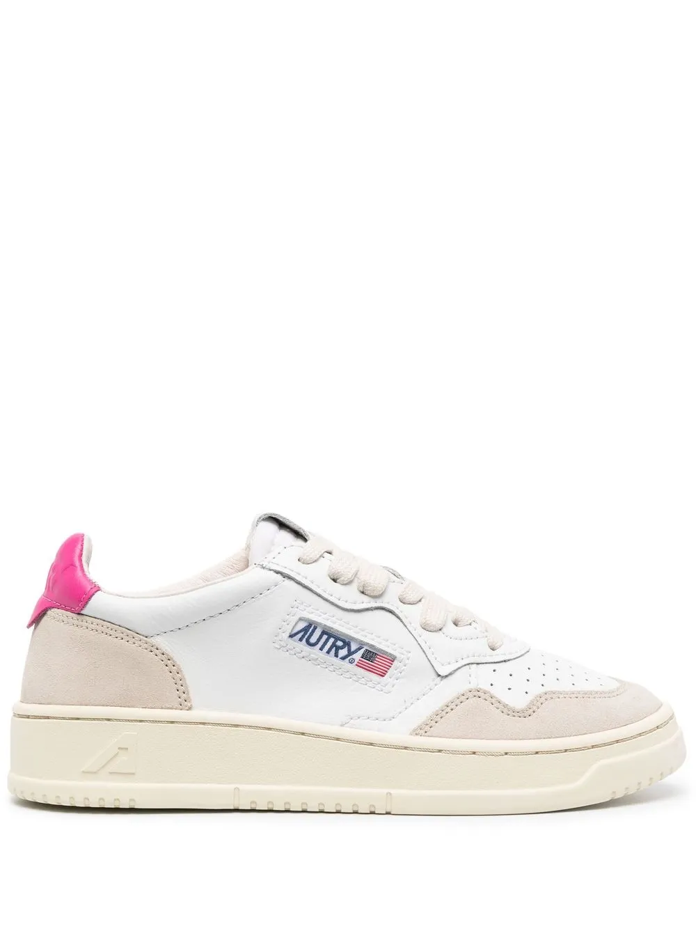 

Autry Medalist lace-up sneakers - White