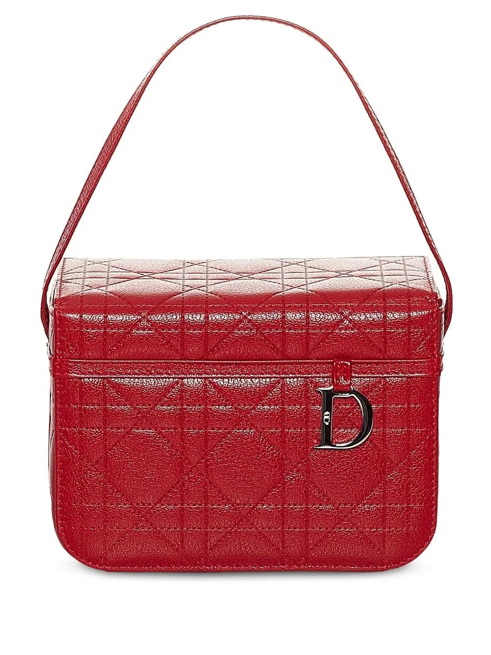 

Christian Dior pre-owned Cannage vanity bag - Red