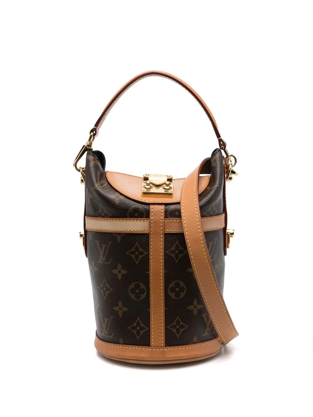 

Louis Vuitton 2019 monogram duffle bucket bag - Brown