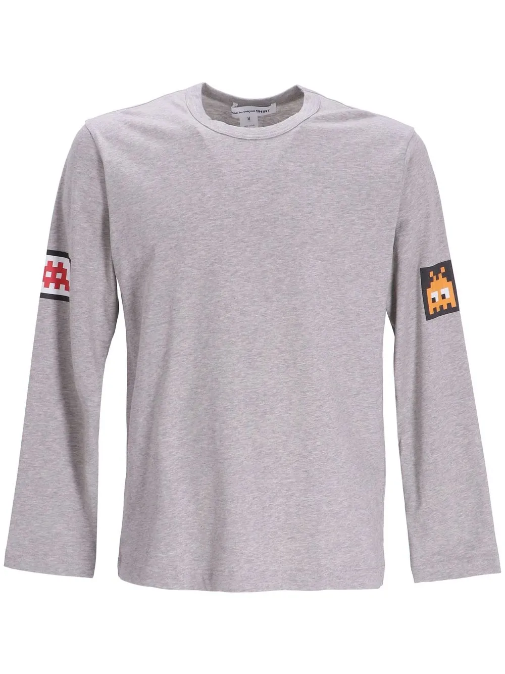 

Comme Des Garçons graphic-print long-sleeved T-shirt - Gris