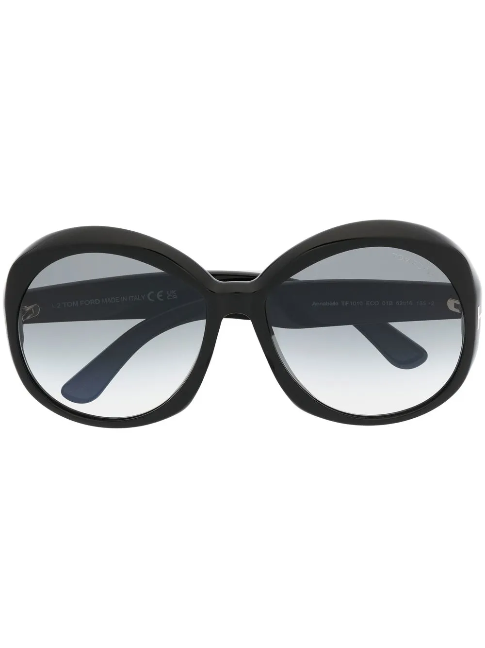 

TOM FORD Eyewear round-frame sunglasses - Black