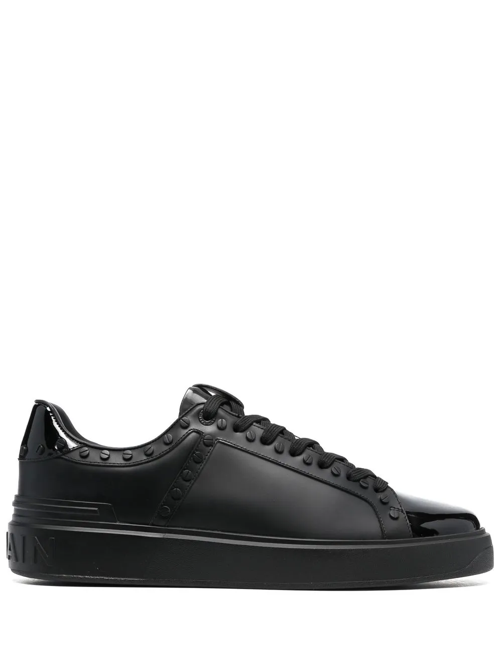 

Balmain B-court low-top sneakers - Black