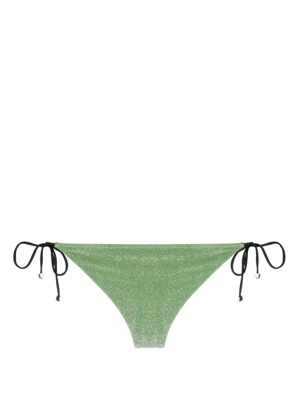 Karl Lagerfeld Ikonik 2.0 lurex bikinibroekje - Groen