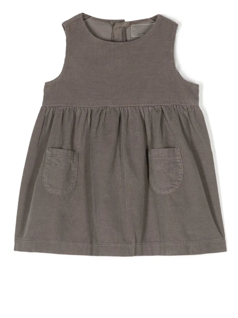 

TEDDY & MINOU cotton sleeveless dress - Brown