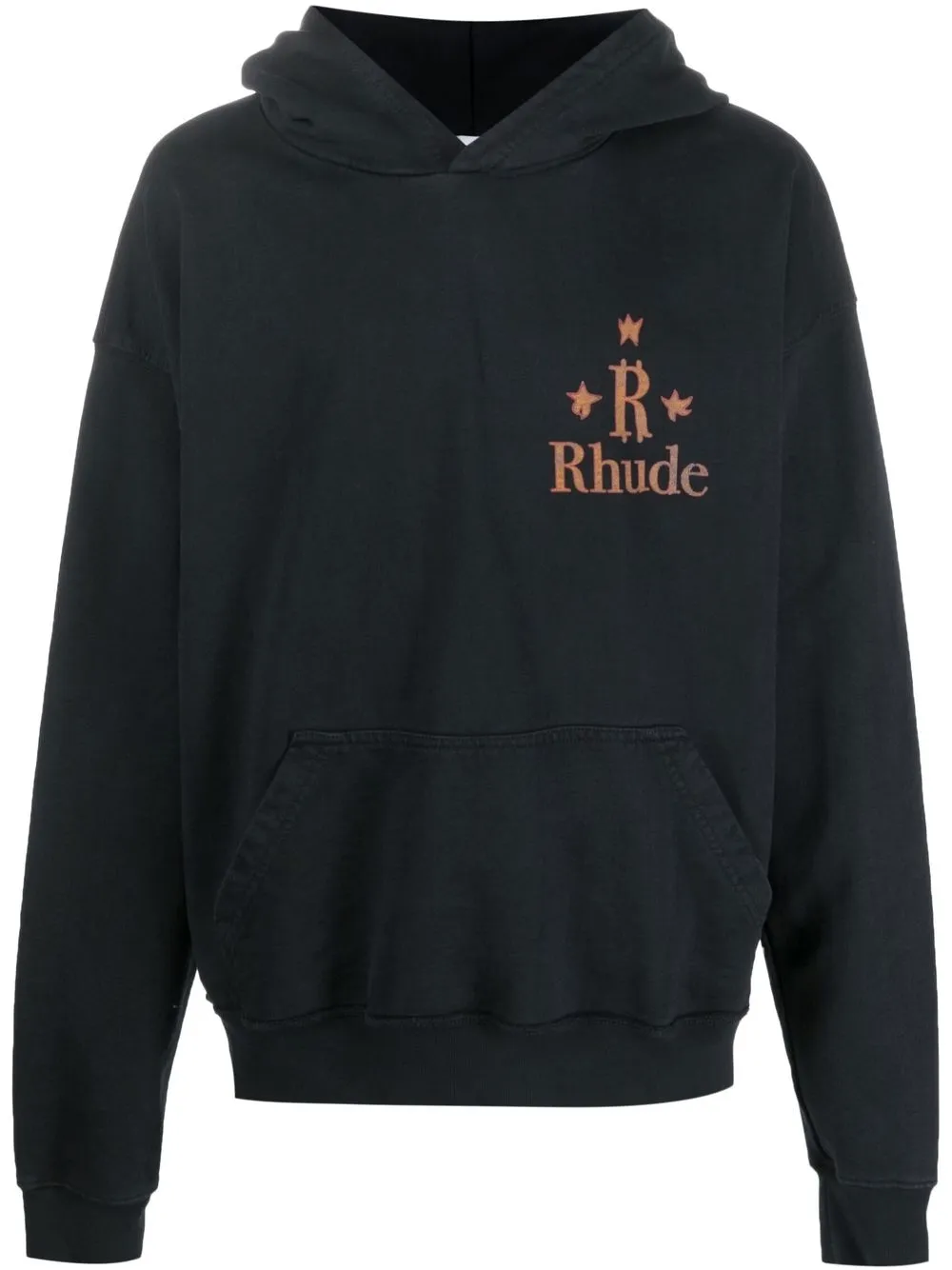 

Rhude Money logo hoodie - Blue